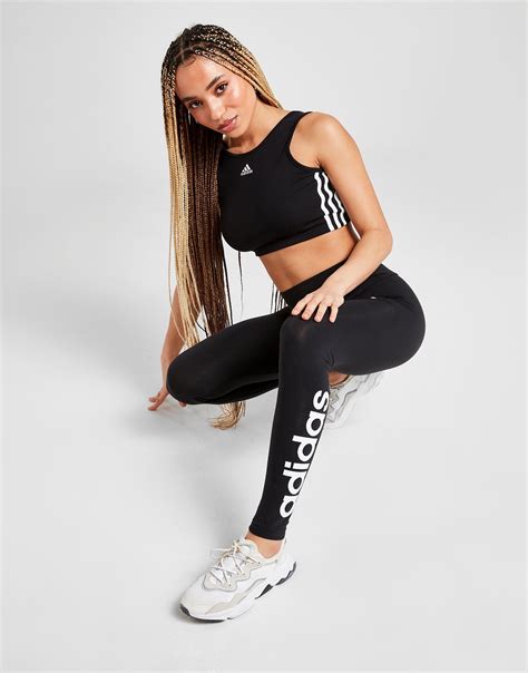 adidas leggings and oversized jumper.